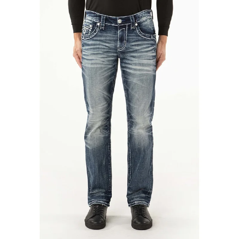 Rock Revival Mens Porter Straight Jeans - RP3910J201R