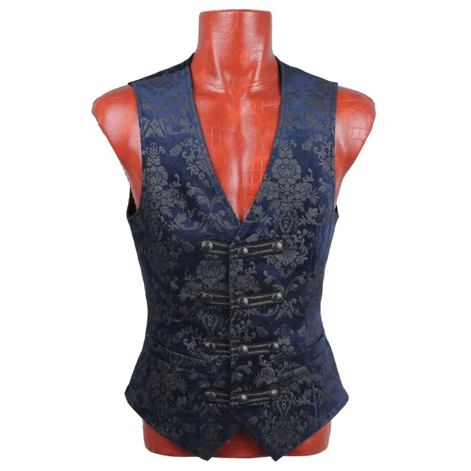 Men's Gothic Dress Vest Palace Waistcoat