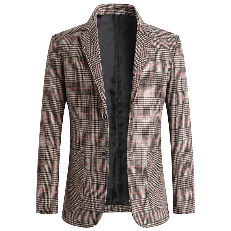 PREMIUM SLIM FITTED STRIPE BLAZER