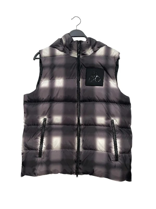 MOOSE KNUCKLES/Puffer Vest/M/Plaid/Nylon/MLT/