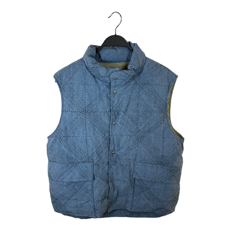 visvim/Puffer Vest/2/Linen/IDG/Sashiko Puffer Vest