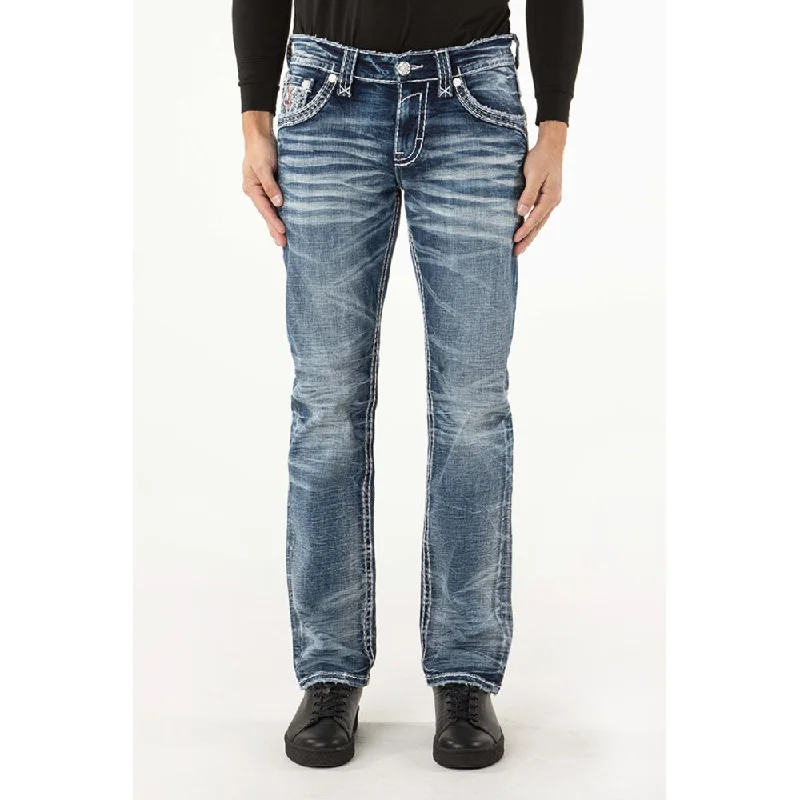 Rock Revival Mens Benjey Straight Jeans - RP3942J201R