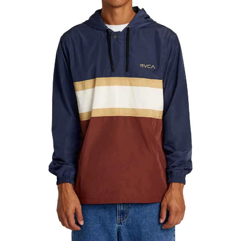 RVCA Meyer II Packable Anorak Jacket - Moody Blue