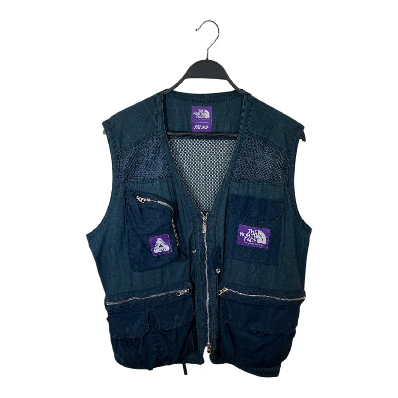 THE NORTH FACE/PALACE/Vest/XL/Denim/IDG/