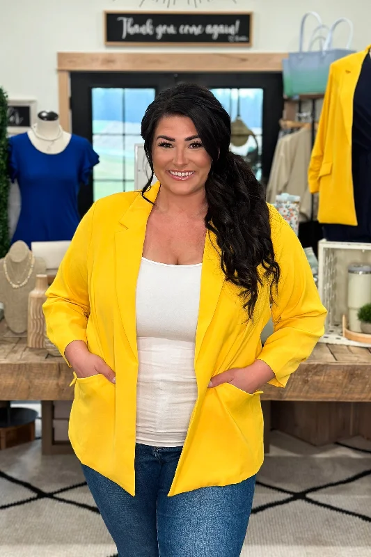 Marigold Blazer- Curvy