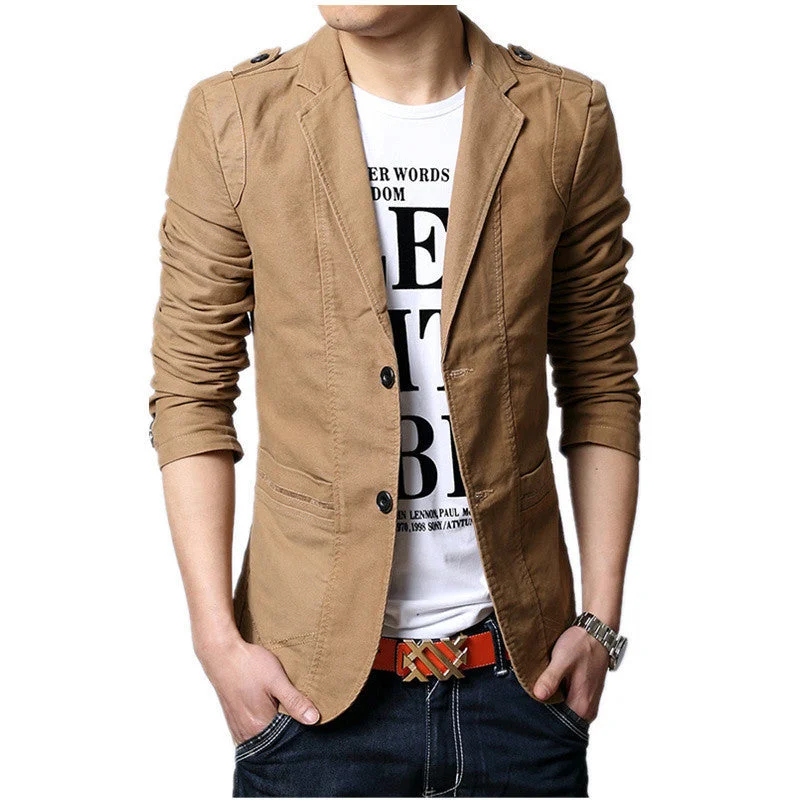 Autumn Men Blazer Fashion Slim casual blazer for Men Mens suit Designer jacket outerwear men 3 colors M~XXXXXL