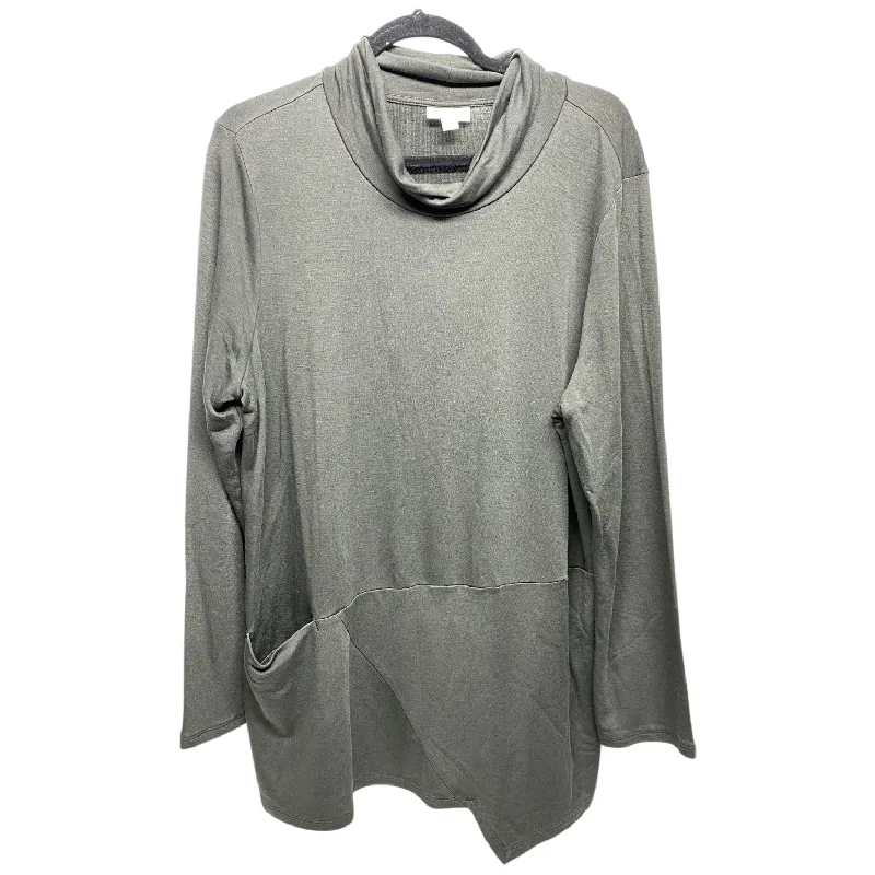 Street Jackets Top Long Sleeve By Pure Jill In Green, Size: L