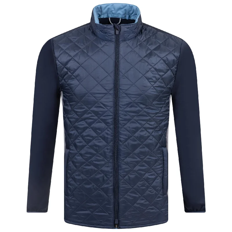 Frost Quilted Hybrid Jacket Navy Blazer/Slate Sky - SS24