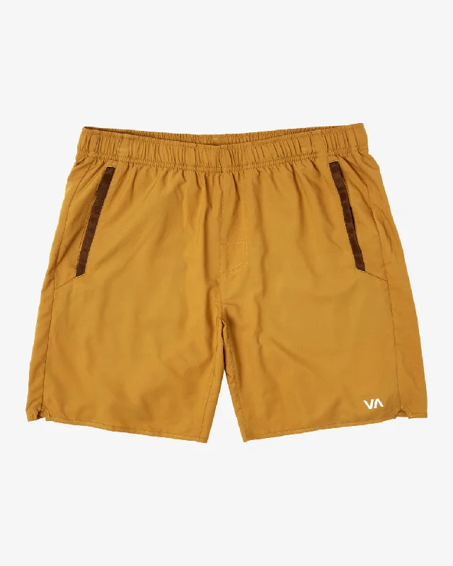 Yogger IV 17" Athletic Shorts - Tumeric