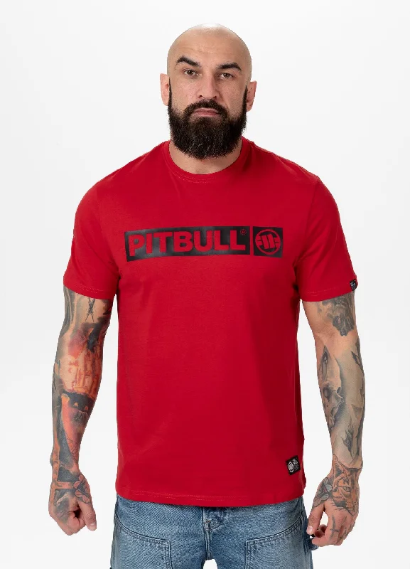 Quilted Jackets Men's T-Shirt HILLTOP - Red