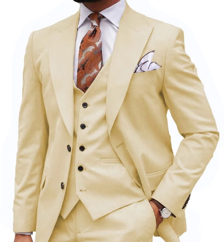 Graphic Sweatshirts Formal Men's 3 Piece Regular Fit Peak Lapel Men's Express Suit (Blazer+Vest+Pants) Graphic Sweatshirts Formal Men's 3 Piece Regular Fit Peak Lapel Men's Express Suit (Blazer+Vest+Pants)