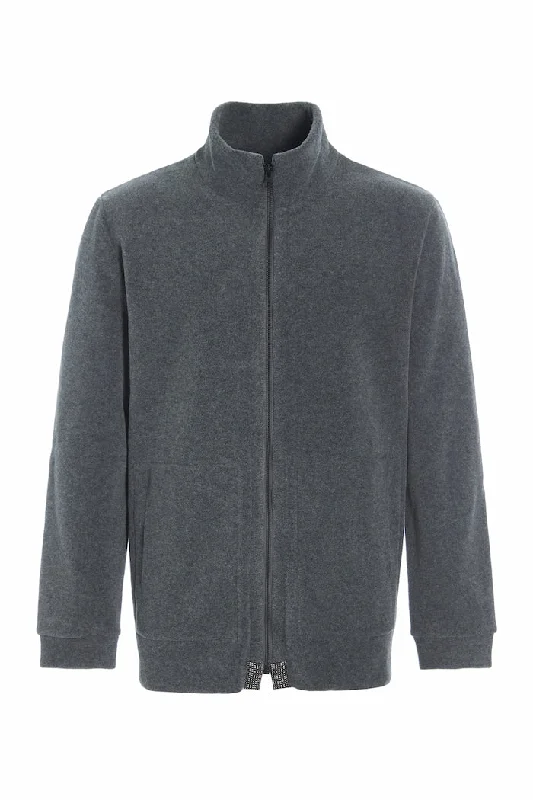 Fashionable Boots CARDIGAN ZIPPER - 1040C - GREY
