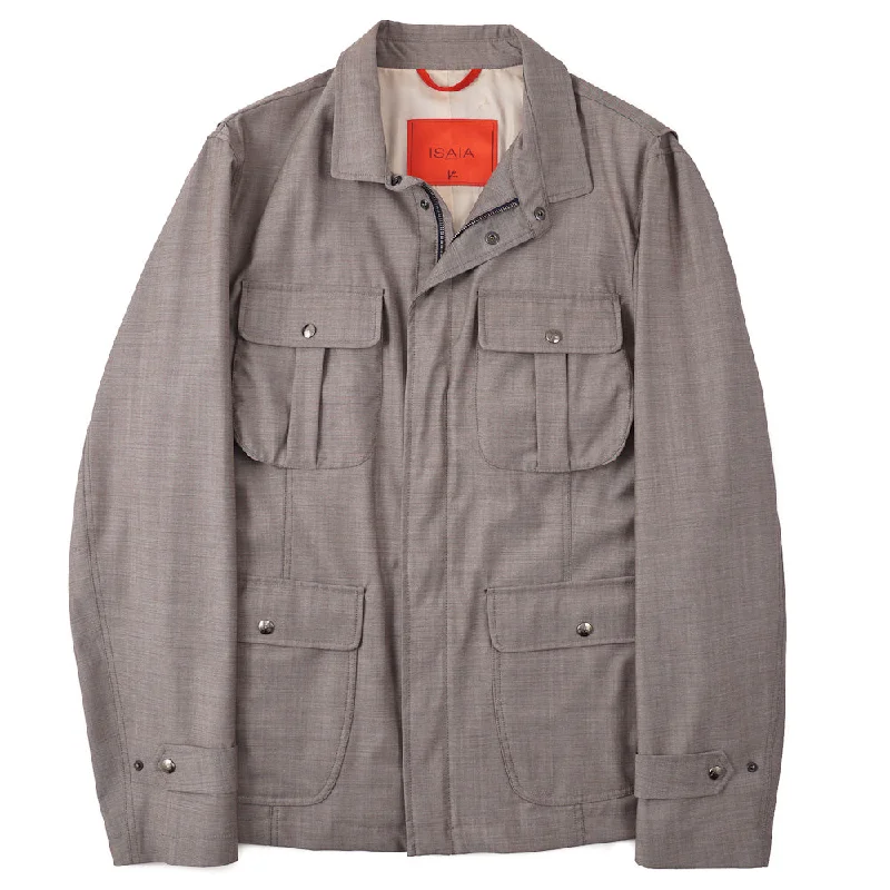 Isaia Zealander Storm System Field Jacket