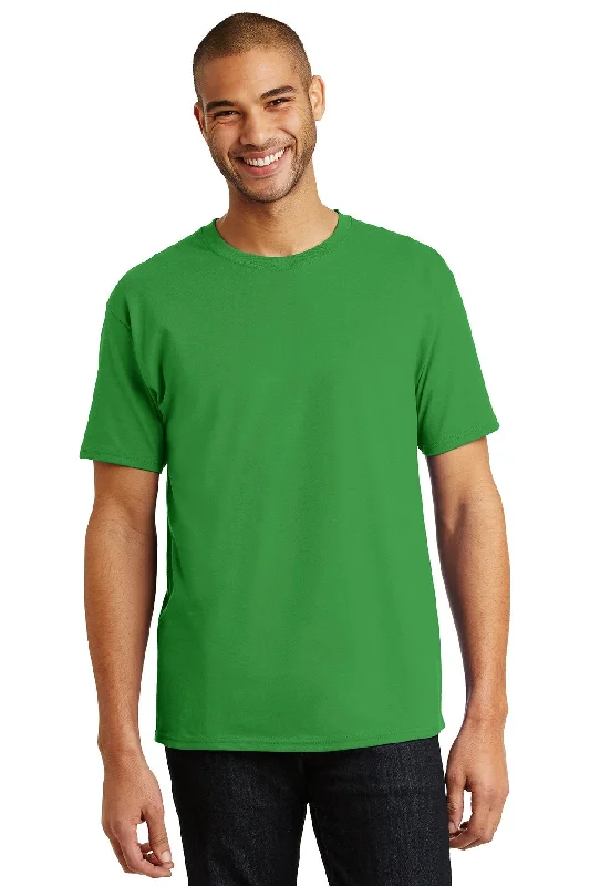 Hanes Tagless Cotton T Shirt 5250 Shamrock Green