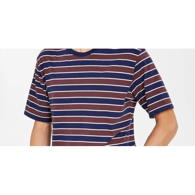 Levi's Men's Classic Relaxed Fit Striped T-Shirt Blue Size Xx-Large