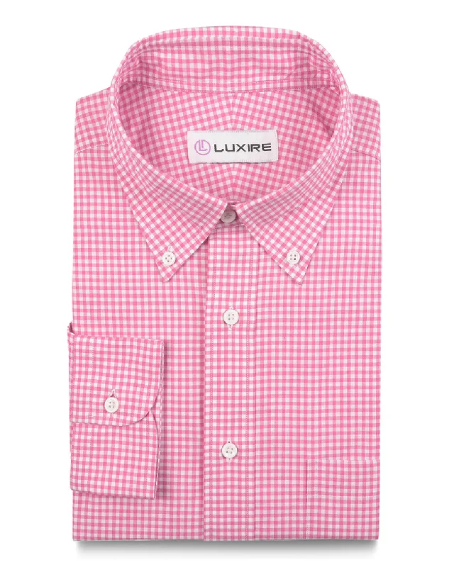 Pink Micro Gingham