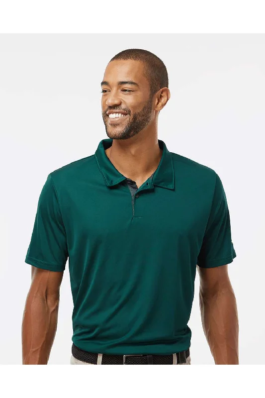 Oakley Mens Team Issue Hydrolix Short Sleeve Polo Shirt - Team Fir Green