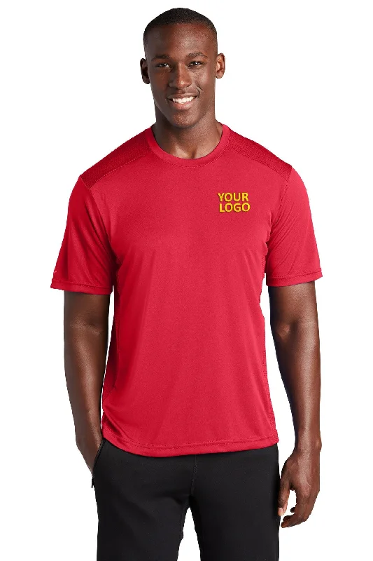 Sport-Tek PosiCharge Custom Elevate Tee's, True Red