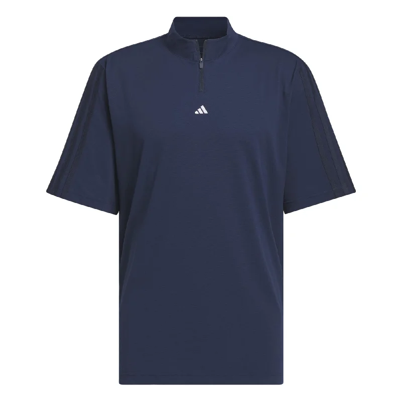 Ultimate365 Sport TWISTKNIT Mock Polo Collegiate Navy - SS24