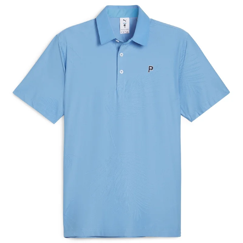 X PTC Jacquard Polo Regal Blue - SS24