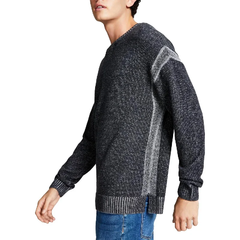 And Now This Mens Oversized Pullover Crewneck Sweater