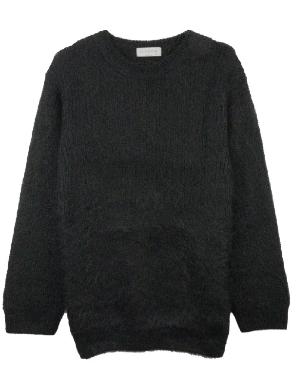 Crew-Neck Brushed Jumper