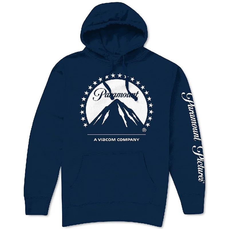 Hybrid Men's Paramount LogoHoodie Blue Size X-Large